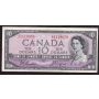 1954 Canada $10 Devils Face note Beattie Coyne BC32b I/D 1119059 nice EF