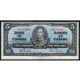 1937 Canada $5 banknote Gordon Towers Y/C 6225942 nice EF