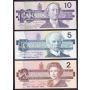 1986-1991 Canada Bird series set $2 $5 $10 $20 $50 $100 6-notes GEM UNC