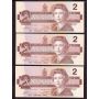 10X Canada 1986 $2 consec. replacement notes BC55bA SB BBX3922278-87 CH UNC+