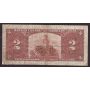 1937 Canada $2 note Coyne Towers Z/B8134063 VG