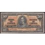 1937 Canada $50 banknote Gordon Towers B/H1176029 F+