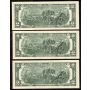 6x 1976 F USA 1976 $2 FRN Atlanta consecutive banknotes Choice Uncirculated