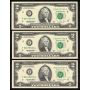 6x 1976 F USA 1976 $2 FRN Atlanta consecutive banknotes Choice Uncirculated