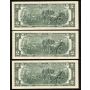 6x 1976 F USA 1976 $2 FRN Atlanta consecutive banknotes Choice Uncirculated