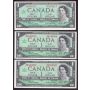 10x 1967 Canada $1 banknotes G/P H/P N/O O/O S/O 10-notes CH AU/UNC