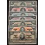 1937 Canada banknote set $1 $2 $5 $10 $20 $50 $100 7-notes FINE and VF