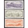 1954 Canada bank note set $1 $2 $5 $10 $20 $50 $100 7-notes EF or better