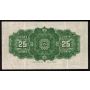 1923 Canada 25 Cent banknote McCavour Saunders 189022 DC-25c EF