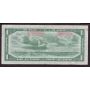 1954 Canada $1 Devils Face note BC29b Beattie Coyne L/A1263008 a/VF