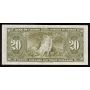 1937 Canada $20 banknote Coyne Towers K/E 1315175  EF