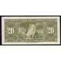 1937 Canada $20 banknote Gordon Towers H/E 0053645 EF+