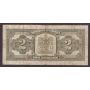 1923 Canada $2 banknote Campbell Sellar Blue Seal S-380237 DC-26i nice FINE+