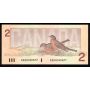 1986 Canada $2.00 banknote Crow Bouey AUK 4149477 Choice Uncirculated