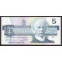 1986 Canada $5 banknote Thiessen Crow Kingfisher EPC7000172 nice EF/AU