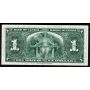 1937 Canada $1 banknote Gordon Towers L/M 2220555 EF/AU