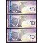 9x 2008 Canada consecutive $10 Jenkins Carney BFB2921532-40 GEM UNC EPQ