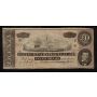 1864 Confederate States of America $20 note FEB 17th SN98220 nice VF