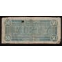 1864 $50 FIFTY DOLLARS Confederate States of America FEB 17 damaged